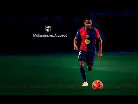 THANK YOU, ANSU FATI 💙❤️ | FC Barcelona