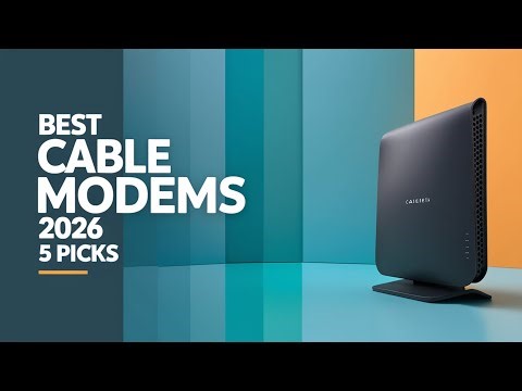 Top 5 Best Cable Modems in 2026 | Fast, Reliable & ISP Approved