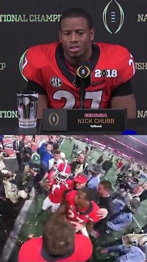Forever grateful to Nick Chubb & Sony Michel for laying the foundation of the championship run