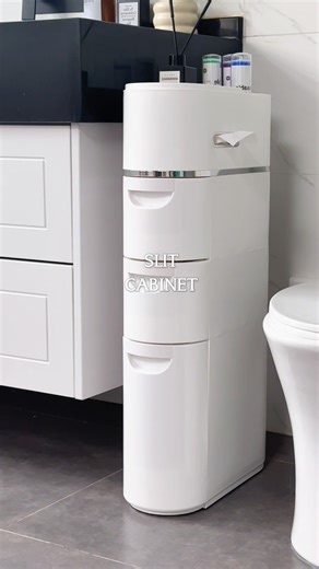 Holds toilet paper, sprays, and more—perfect for tight spaces. 🚽📦 🔍 Find it at https://temu.to/m/ghq9fjtjflh #Temu #TemuFinds #BathroomEssentials | Temu Canada