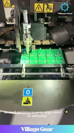 Building a Circuit Board at LIGHTNING SPEED🤯This ROBOT's Precision is UNBELIEVABLE! #robot #factory