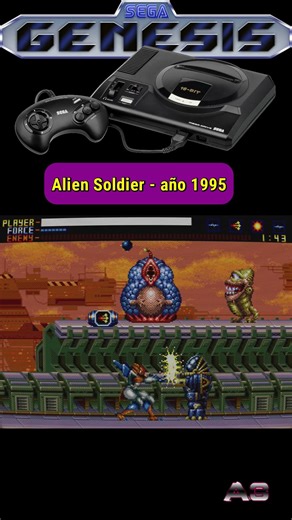 ALIEN SOLDIER MEGA DRIVE 1995