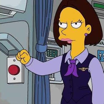 Fun Stories from the Plane #simpsons #thesimpsons #cartoon
