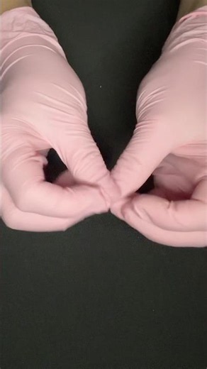 New asmr glove video with some tapping and scratching, no talking