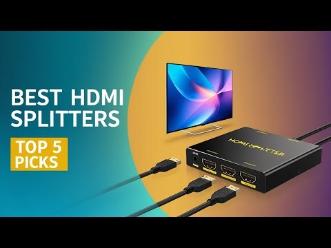 Top 5 Best HDMI Splitters for Multiple Displays in 2026 | Dual & Wireless Options