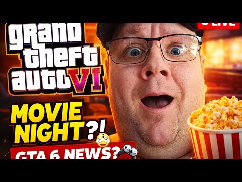 🎬 Late Night Movie Night LIVE! 🍿 GTA 6 Rumors, PS6 Talk & Internet Chaos 😳
