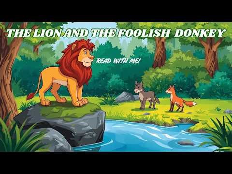 The Lion and the Foolish Donkey | Panchatantra Story | 📖 Moral Story for Kids | The Infinite Academy