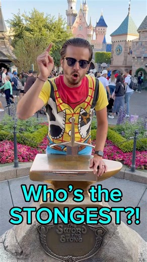 Who Can Pull The Sword From The Stone?!