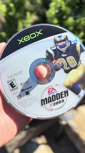 I love this era of Madden. How about you? #madden #ea #nostalgia #football #nfl