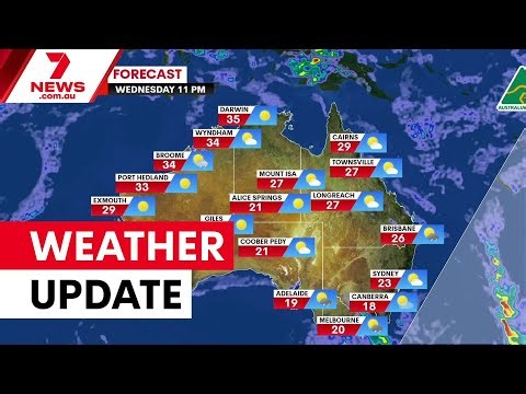 National weather forecast across Australia | 7NEWS