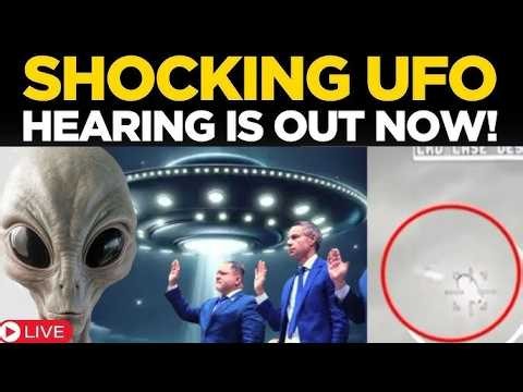UFO Hearing LIVE | Trump Reveals UFO Secrets? Shocking Hearing Sparks Reactions! | US News LIVE