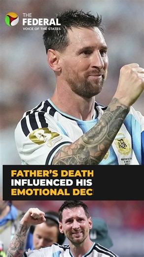 Lionel Messi announces retirement, releases emotional statement | Argentina | Football | #shorts