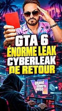 GTA 6 NOUVEAU LEAK ⚠️ 25 MINUTES de GAMEPLAY en FUITE 😡 CYBERLEAK de RETOUR !!!