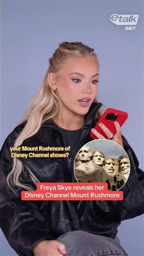 Freya Skye reveals her Disney Channel Mount Rushmore