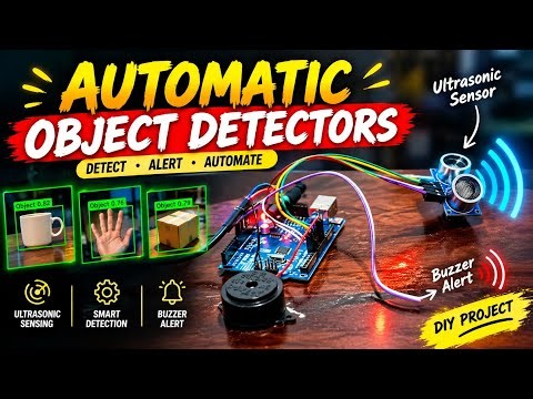 I Made an Automatic Object Detector Using Arduino! 🤯 | DIY Project