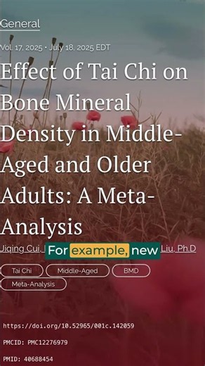 Can YOGA and TAI CHI Build BONE?