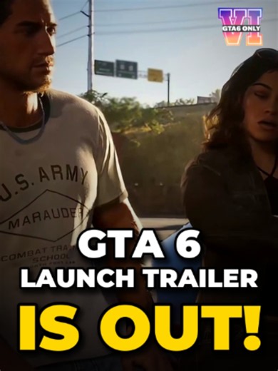 GTA 6 Launch Trailer: Jason & Lucia's Heist Gone Wrong on PS5