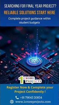 💻 Top 5 Final Year Project Ideas with Source Code (High Impact) | 1Croreprojects