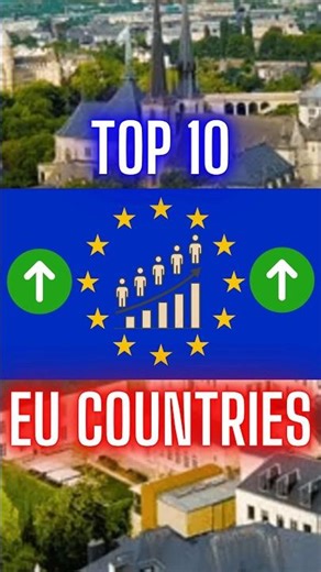 Top 10 FASTEST Growing Countries In The EU