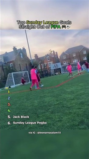 Top Sunday League Goals Straight Out of FIFA 🎮⚽ ⚽👌🏆 #shorts, #viral, #football