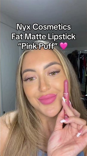 Nyx Cosmetics Fat Matte Lipstick “Pink Puff” 💗