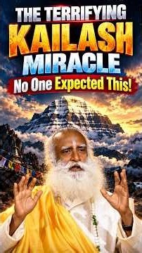 Surviving Kailash: Why No One Expected Them Back #KailashMansarovar #Sadhguru #SpiritualJourney