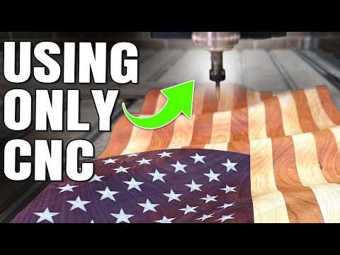 The Easiest CNC Wavy Flag You'll Ever Make