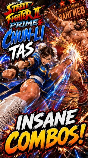 SF II PRIME - CHUN-LI'S INSANE TAS COMBOS 🤯