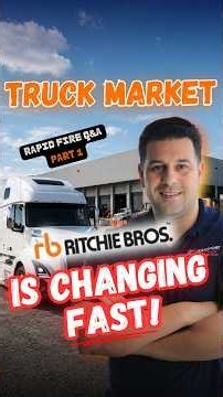The Semi Truck Market Is Changing Fast 🚛 #trucking #usedtrucks #auction