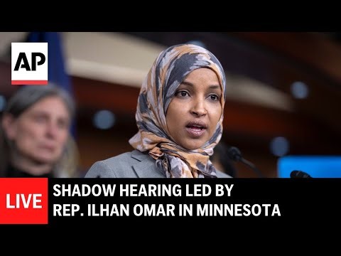 LIVE: Shadow hearing led by Ilhan Omar at Minnesota Senate Building
