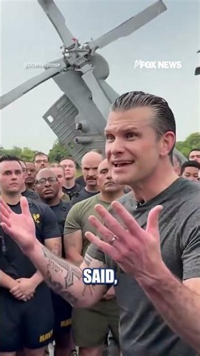 'YOU'RE READY': Hegseth hypes up US military personnel amid Iran conflict #foxnews #news #us #fox