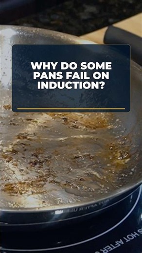 Why do some pans fail on induction?