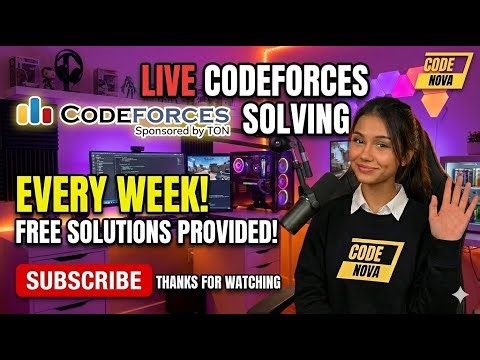Codeforces Round 1077 (Div. 1, Div. 2) Coding Contest | Free Code Solutions | Live Coding |