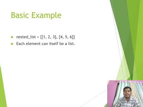 Nested Lists in Python