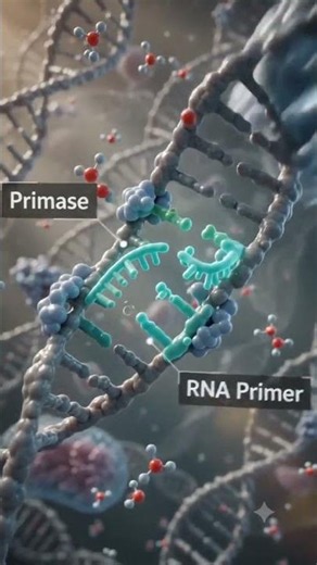 DNA Replication Made Easy 🧬 | Step-by-Step Animation #sciencefacts