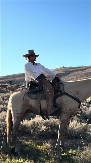 Even cowgirls get the blues @btonazzi #cowgirl #western #cowboy #horses #wyoming