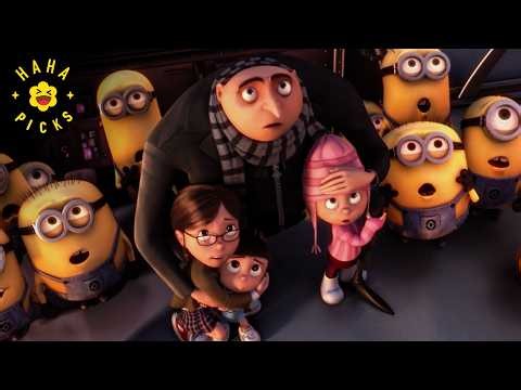 Gru's EPIC Moon Rescue Saves the Girls from Vector | Despicable Me