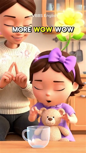 More Water, Please! 💦 Toddler Language Request