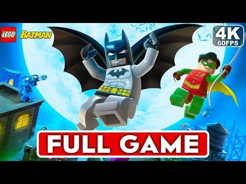 LEGO Batman The Videogame Gameplay Walkthrough FULL GAME [4K 60FPS] - No Commentary