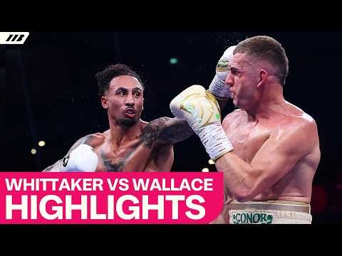 Ben Whittaker Beats Conor Wallace Despite Late Onslaught | Matchroom Boxing