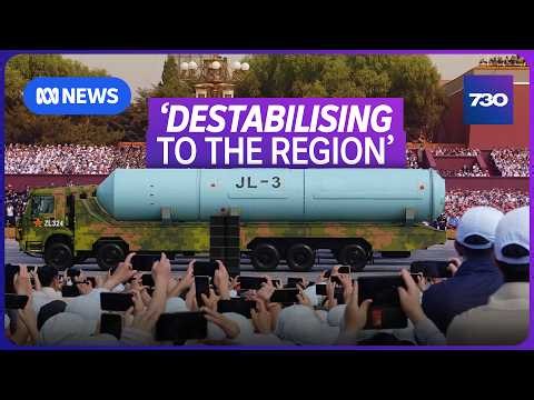 China test-fires a missile in the Pacific hours after Australia signs its new defence pact | 7.30