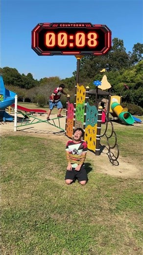10秒以内にアスレチックを制覇して救い出せ🛝💣