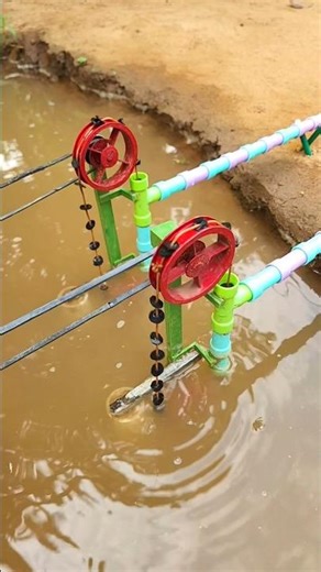 DIY Mini Rope Motor Water Pump | Electric Transformer Motor #waterpump #engineering #scienceproject