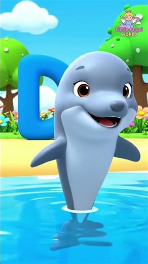 Letter D Song 🅳 | Alphabet Learning for Toddlers | English song for Kids #shorts