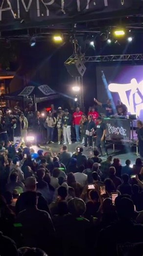 Xzibit performs with alkaholiks live in Orange County at the garden amp