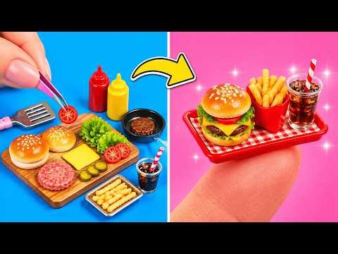 🔥🍕 GIANT VS TINY FOOD CHALLENGE! Can You Pick the Best One? | by 123 GO!