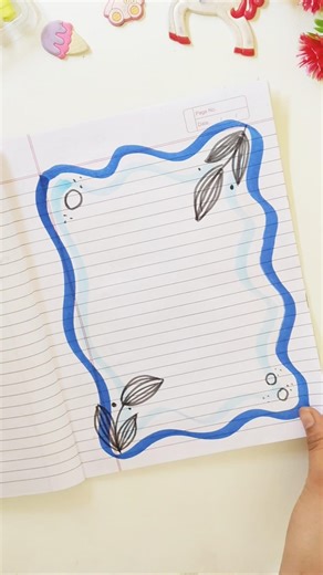 🌺How to draw a beautiful different front Page ideas draw for project file and books #art#frontpage✨💓