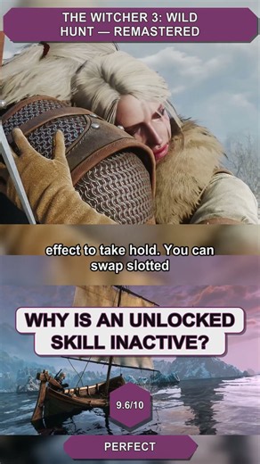 The Witcher 3: Wild Hunt — Remastered | Activate Skills and Match Mutagens