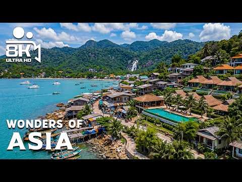 Wonders of Asia – Explore Mountains, Tropical Islands, and Cultural Wonders | Travel Video 4K