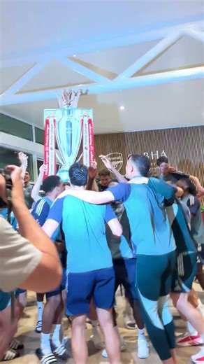 ARSENAL SCENES AS WE WIN THE PREMIER LEAGUE 🏆
